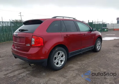 2013 Ford Edge Sel z USA, uszkodzony, nr VIN 2FMDK3J97DBB86632